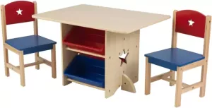 KidKraft Tafel met 2 stoelen Ster