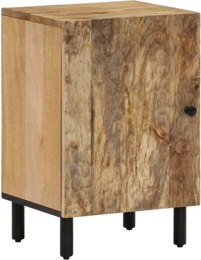 VIDAXL Badkamerkast 38x33x58 cm massief mangohout