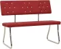 VidaXL -Bankje-110-cm-kunstleer-wijnrood - Thumbnail 1