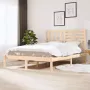 VidaXL Bedframe massief grenenhout 120x190 cm 4FT small double - Thumbnail 1