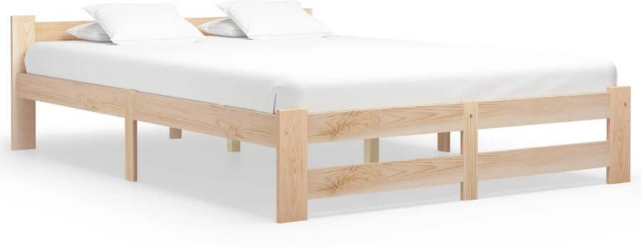 VidaXL -Bedframe-massief-grenenhout-120x200-cm - Foto 2