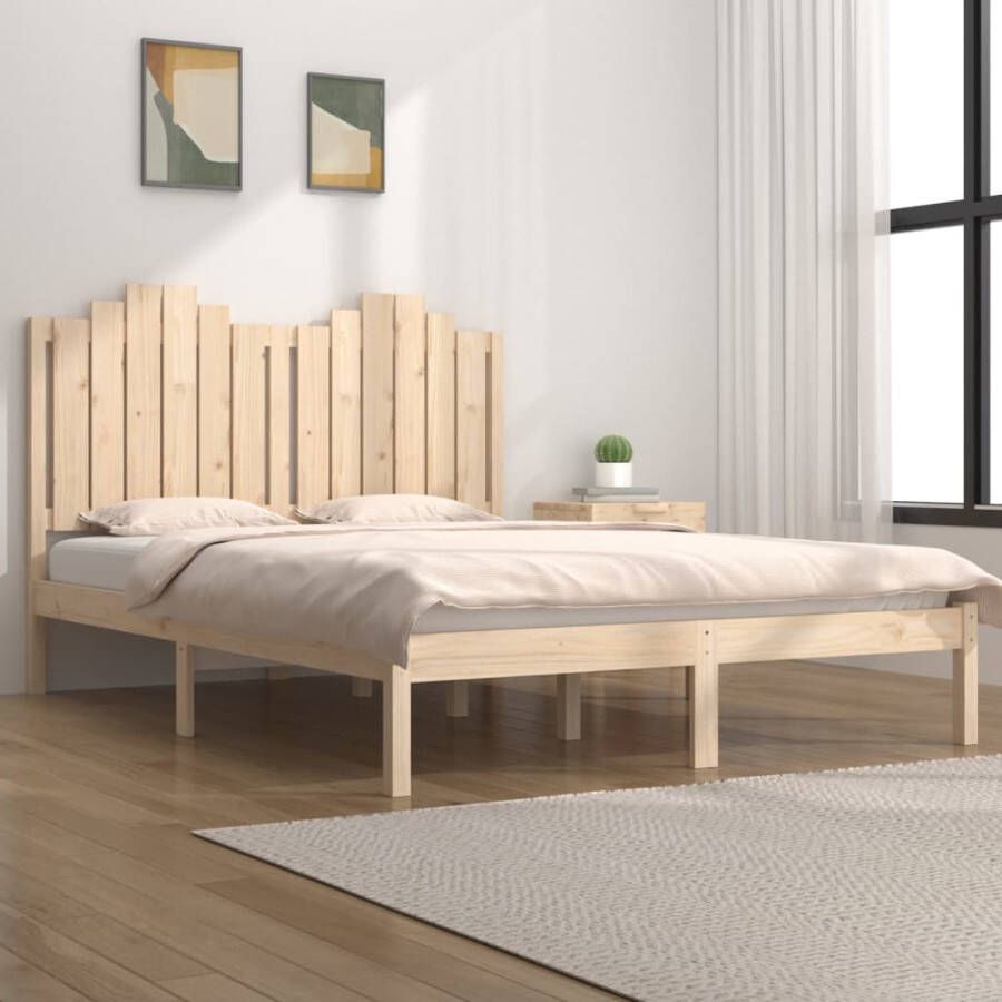 VidaXL -Bedframe-massief-grenenhout-160x200-cm - Foto 4