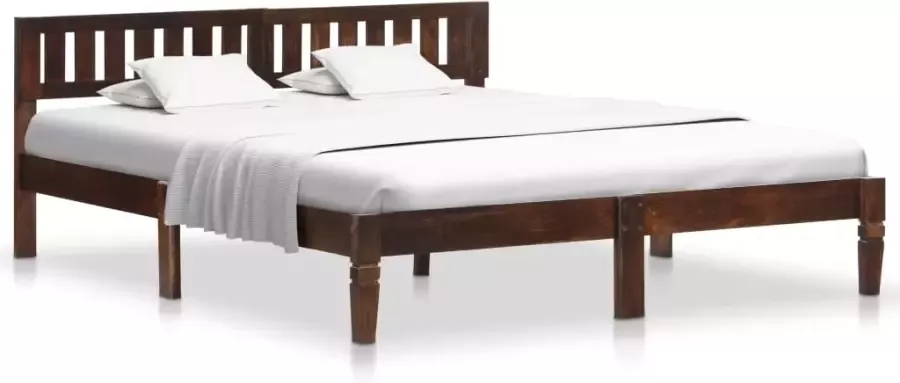 VidaXL Bedframe massief mangohout 160 cm