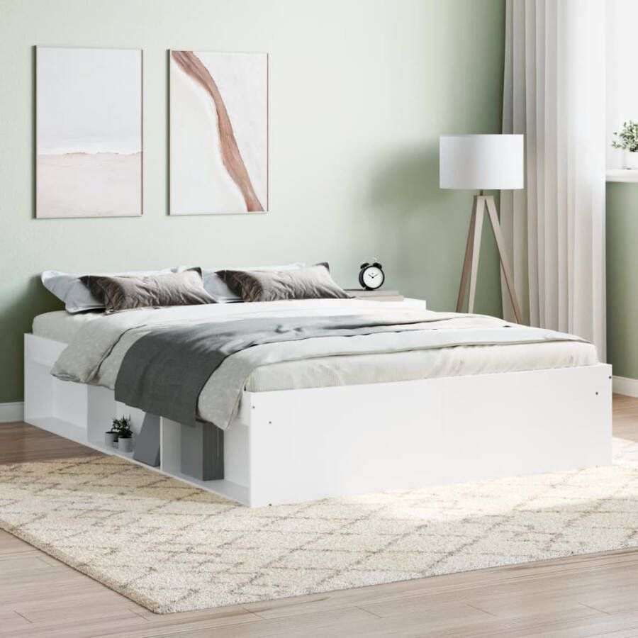 VidaXL -Bedframe-wit-135x190-cm-Double - Foto 2