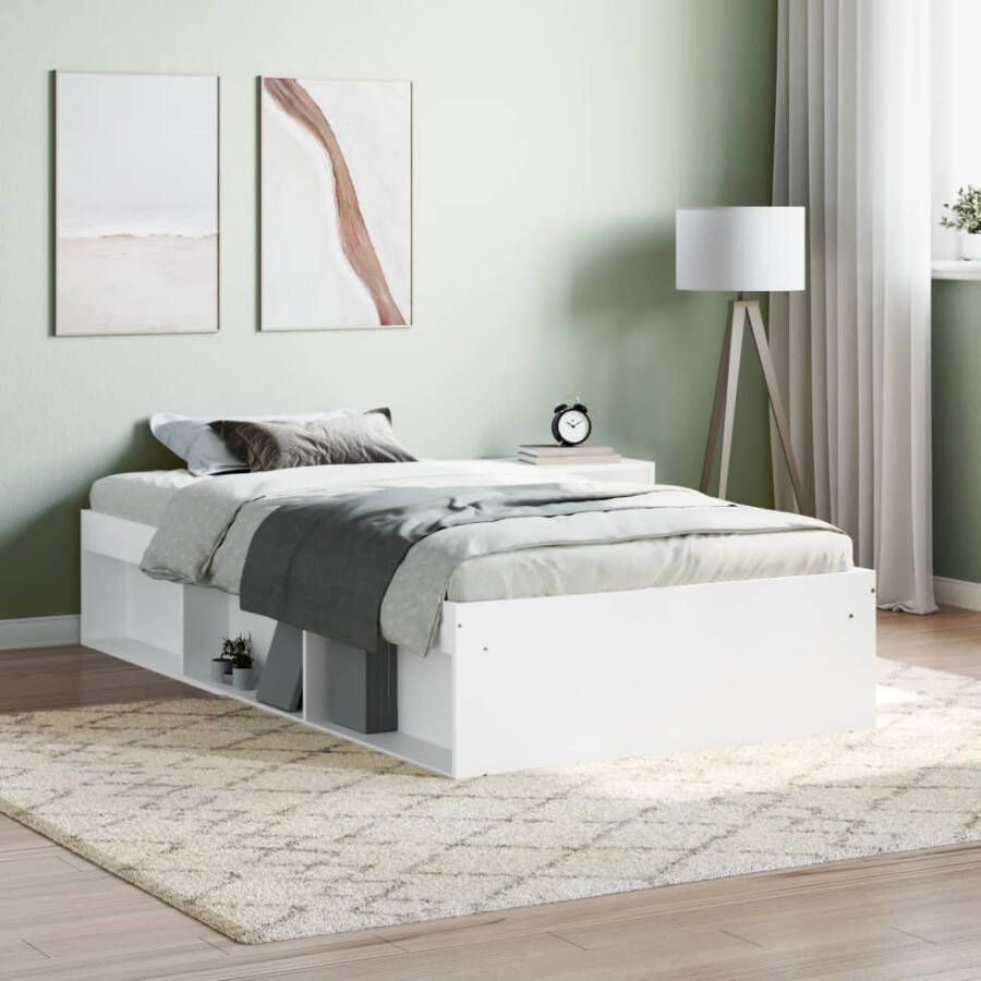 VidaXL -Bedframe-wit-90x200-cm - Foto 2