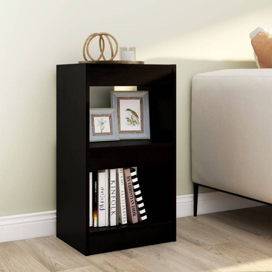 VidaXL -Boekenkast kamerscherm-40x30x72-cm-zwart