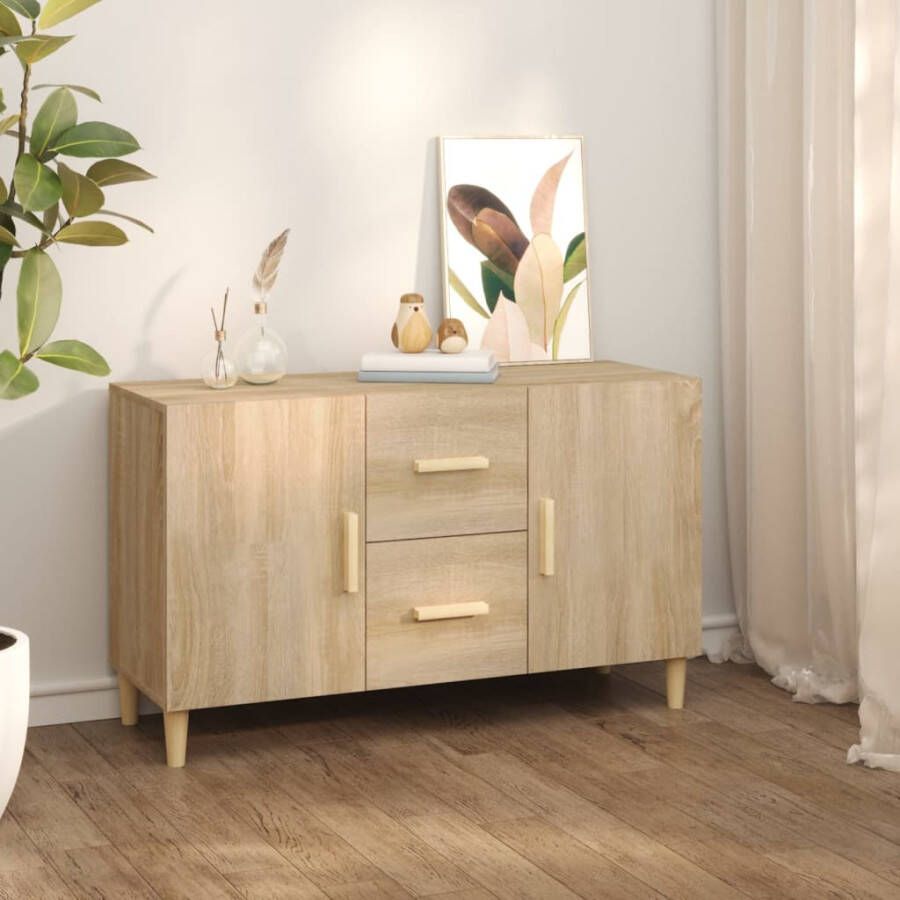 VidaXL -Dressoir-100x36x60-cm-bewerkt-hout-sonoma-eikenkleurig