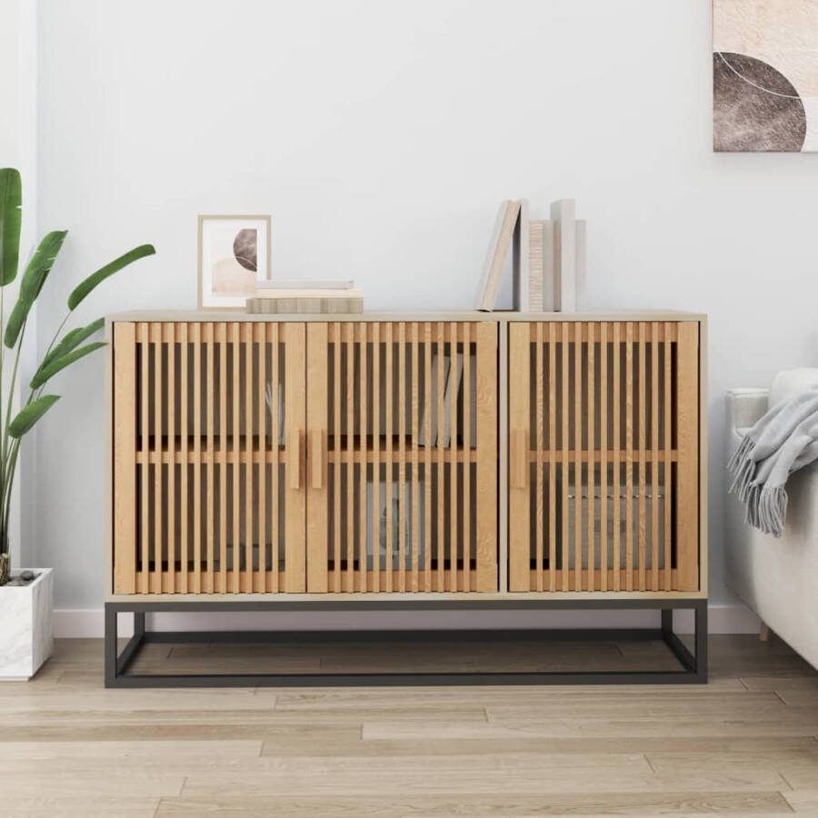 VidaXL -Dressoir-105x30x65-cm-bewerkt-hout - Foto 3