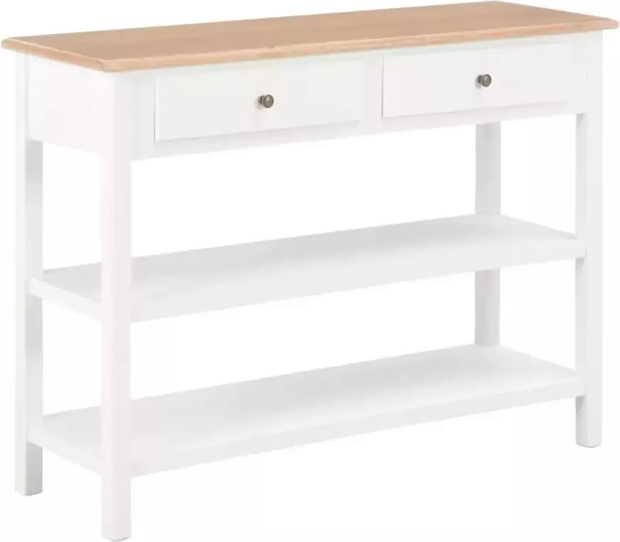 VidaXL -Dressoir-110x35x80-cm-MDF-wit