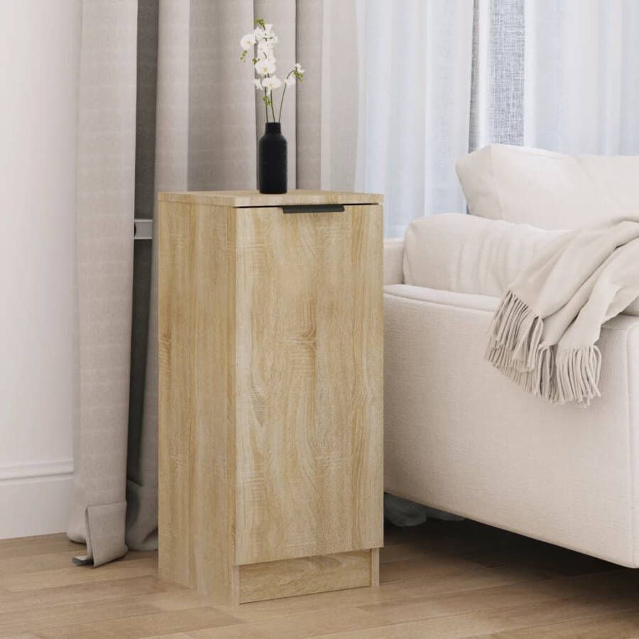 VidaXL -Dressoir-30x30x70-cm-bewerkt-hout-sonoma-eikenkleurig