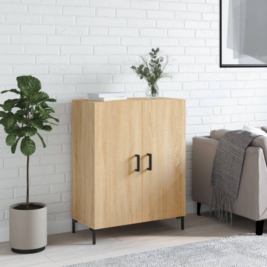 VidaXL -Dressoir-69 5x34x90-cm-bewerkt-hout-sonoma-eikenkleurig - Foto 1