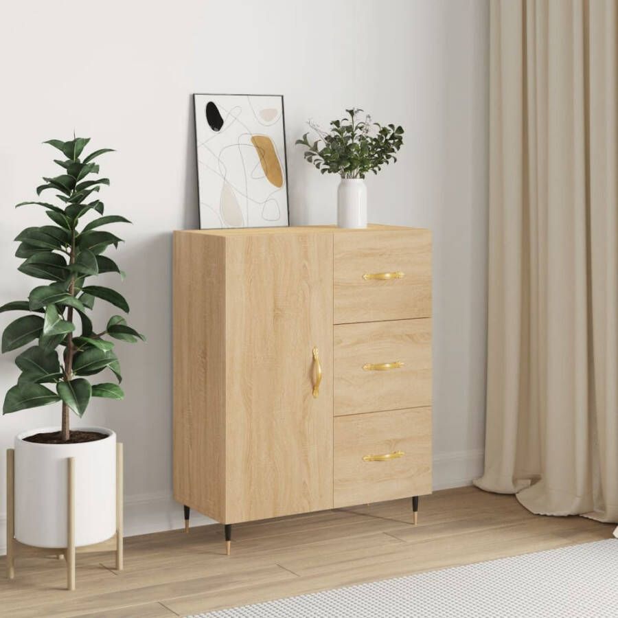 VidaXL -Dressoir-69 5x34x90-cm-bewerkt-hout-sonoma-eikenkleurig - Foto 12
