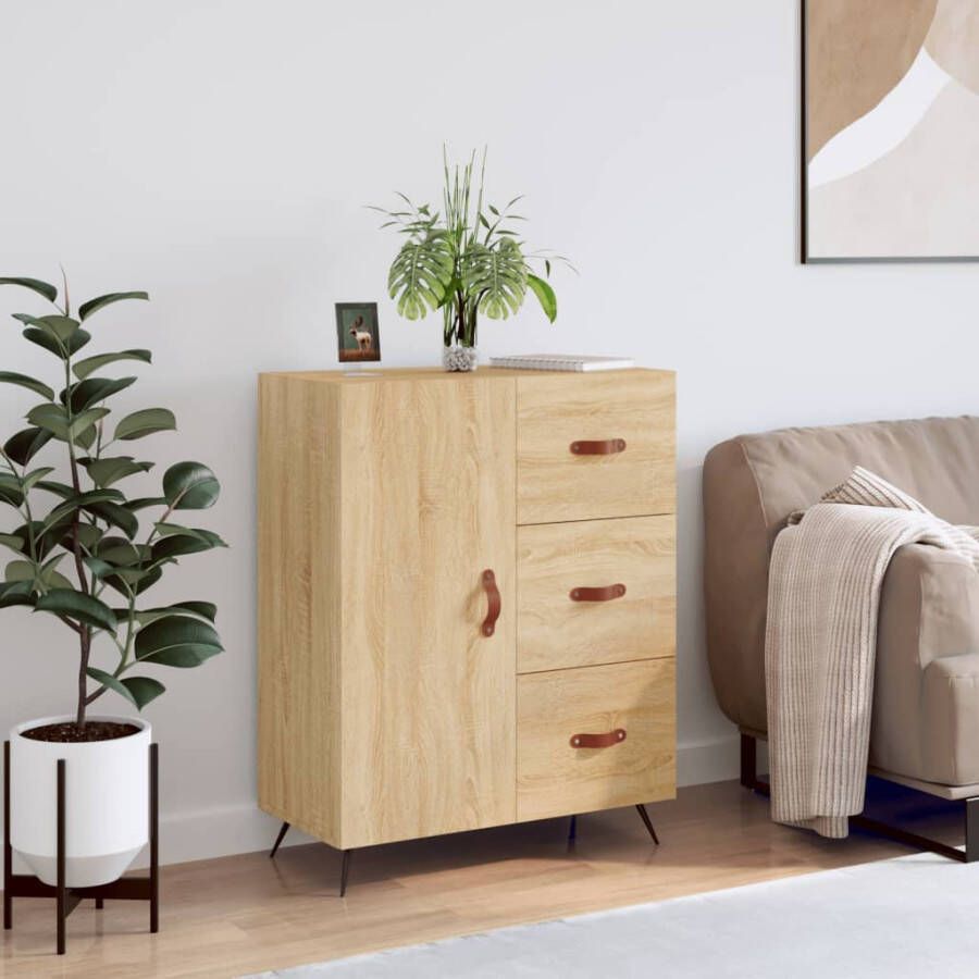 VidaXL -Dressoir-69 5x34x90-cm-bewerkt-hout-sonoma-eikenkleurig - Foto 7