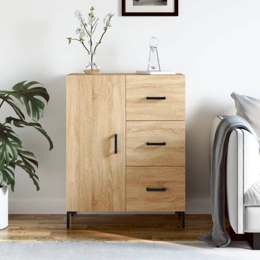 VidaXL -Dressoir-69 5x34x90-cm-bewerkt-hout-sonoma-eikenkleurig - Foto 8