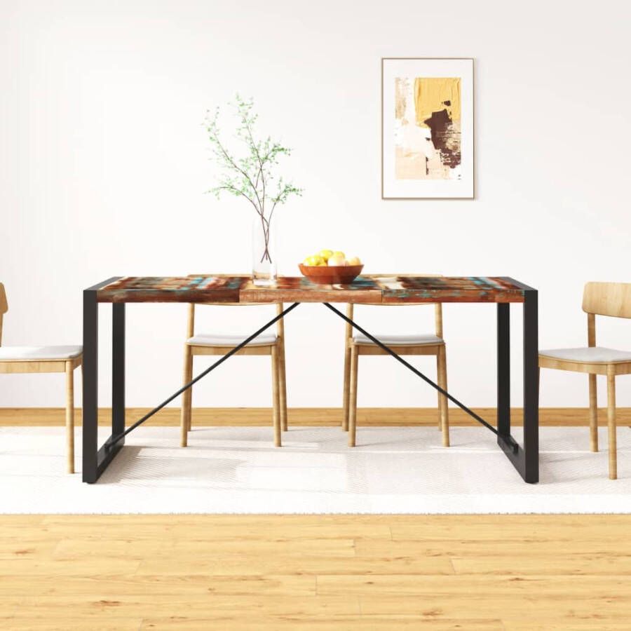 Vida XL vidaXL Eettafel 180 cm massief gerecycled hout-VXL-243999 - Foto 2