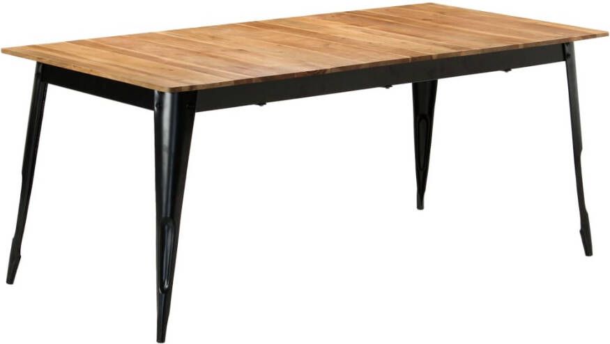 VidaXL -Eettafel-180x90x76-cm-massief-acaciahout - Foto 4