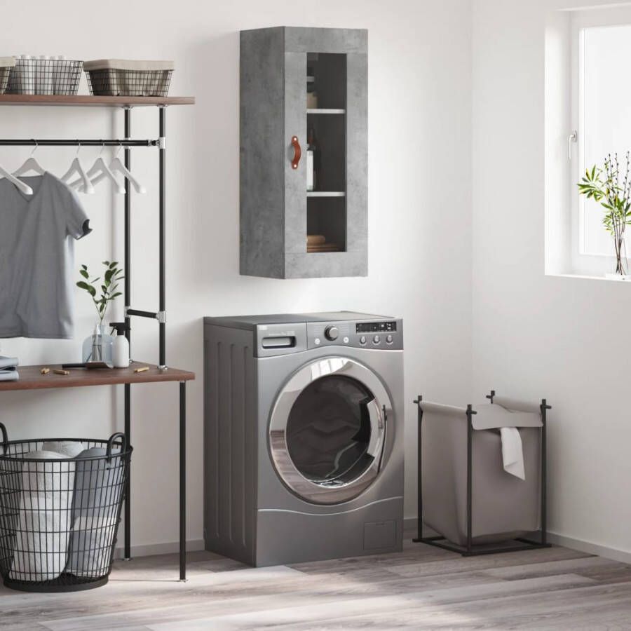 VidaXL -Hangkast-34 5x34x90-cm-betongrijs - Foto 2