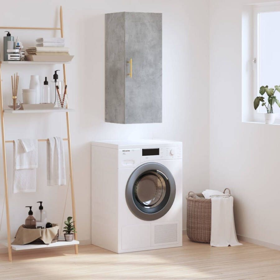 VidaXL -Hangkast-34 5x34x90-cm-betongrijs - Foto 2