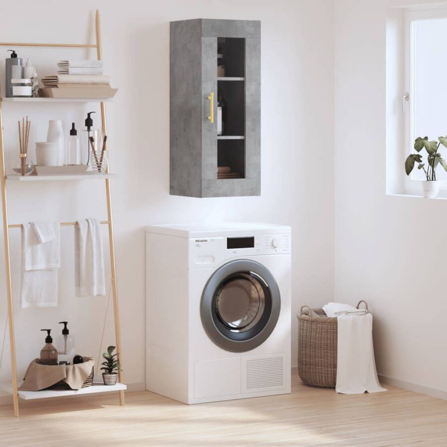 VidaXL -Hangkast-34 5x34x90-cm-betongrijs - Foto 2