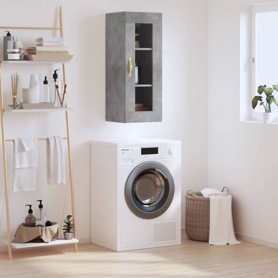 VidaXL -Hangkast-34 5x34x90-cm-betongrijs - Foto 2