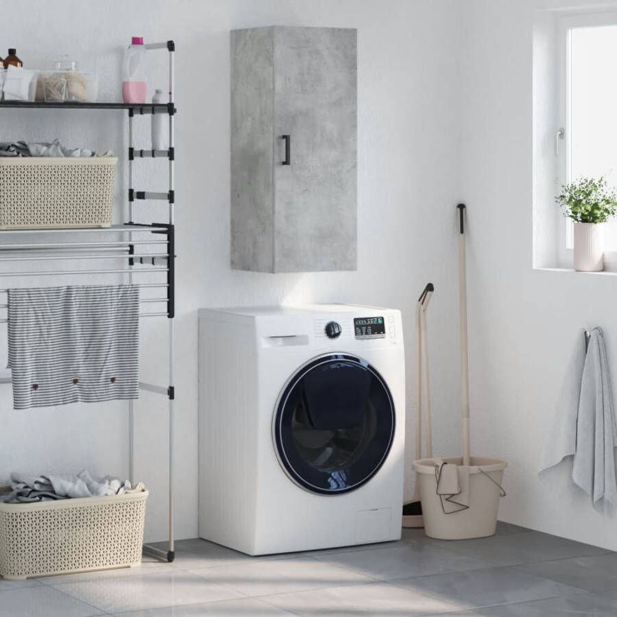 VidaXL -Hangkast-34 5x34x90-cm-betongrijs - Foto 2