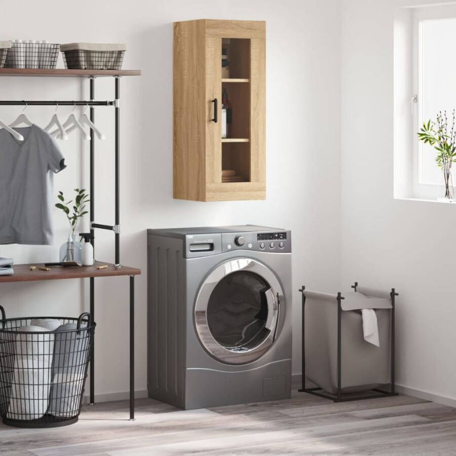 VidaXL -Hangkast-34 5x34x90-cm-sonoma-eikenkleurig - Foto 2