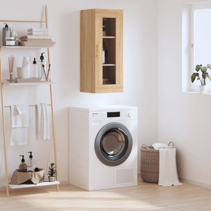 VidaXL -Hangkast-34 5x34x90-cm-sonoma-eikenkleurig - Foto 2