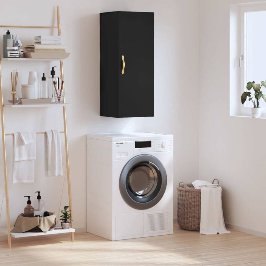 VidaXL -Hangkast-34 5x34x90-cm-zwart - Foto 6