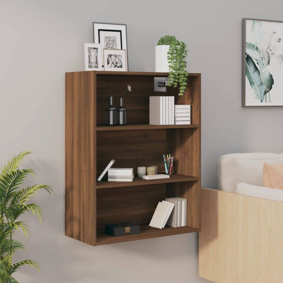 VidaXL -Hangkast-69 5x32 5x90-cm-bruineikenkleurig