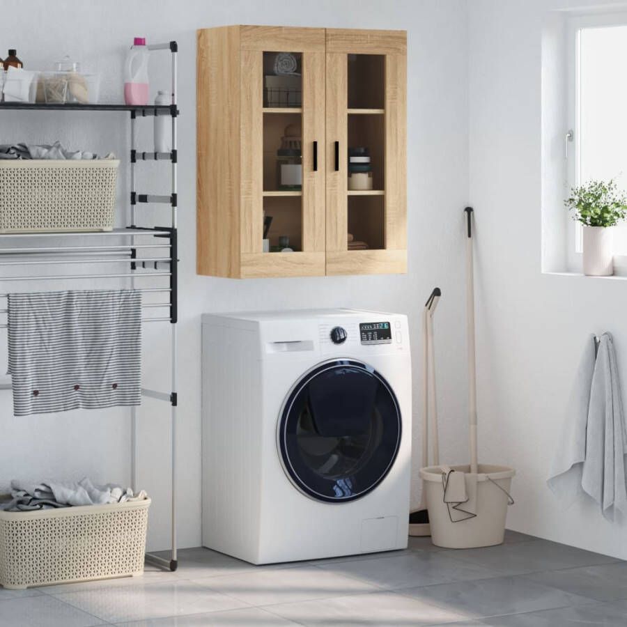 VidaXL -Hangkast-69 5x34x90-cm-sonoma-eikenkleurig