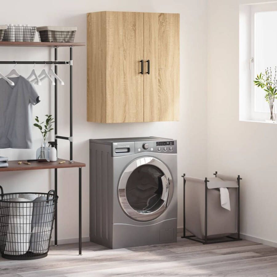 VidaXL -Hangkast-69 5x34x90-cm-sonoma-eikenkleurig - Foto 2