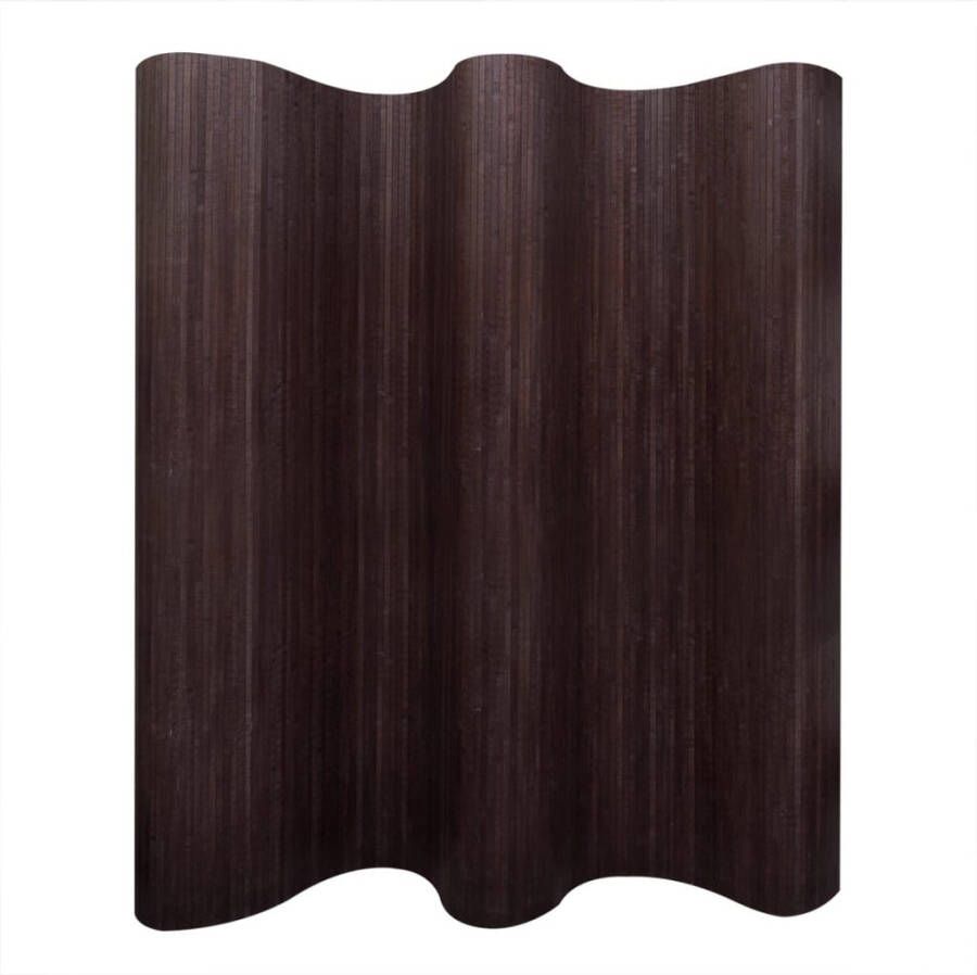 VidaXL -Kamerscherm-donkerbruin-bamboe-250x165-cm - Foto 2