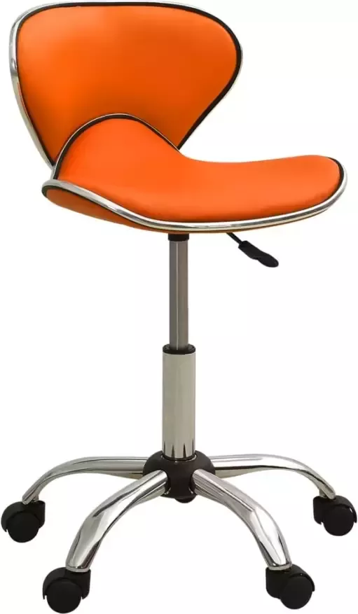 Prolenta Premium vidaXL Kantoorstoel kunstleer oranje