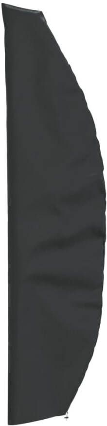 VIDAXL Parasolhoes 280x30 81 45 cm 420D oxford zwart