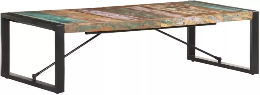 VidaXL Salontafel 140x70x40 cm massief gerecycled hout - Foto 2