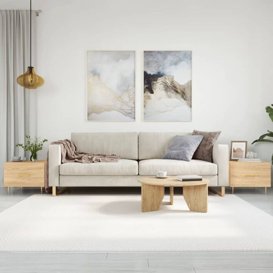 VidaXL -Salontafels-2-st-50x50x40-cm-bewerkt-hout-sonoma-eikenkleurig - Foto 10