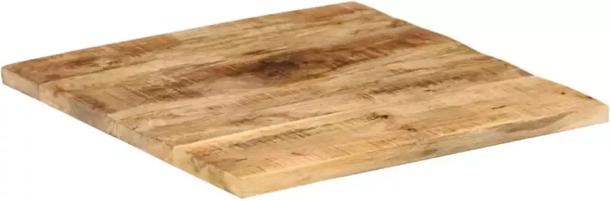 VidaXL Tafelblad 25-27 mm 60x60 cm massief mangohout - Foto 2