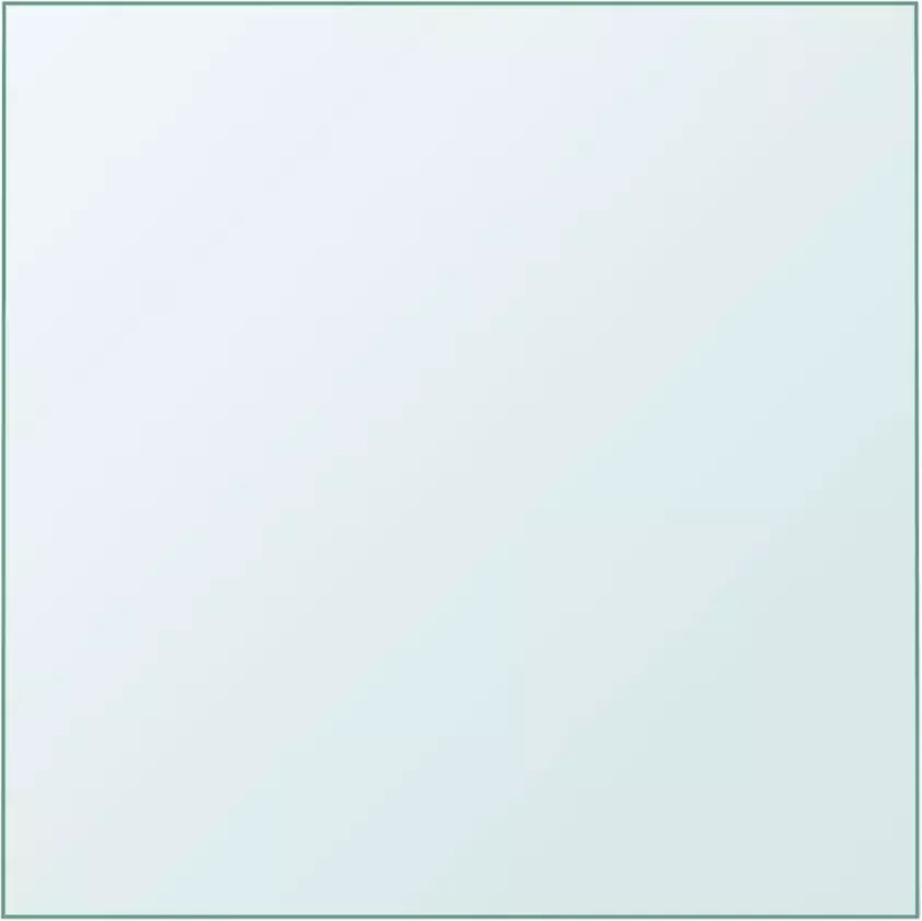 VidaXL Tafelblad 60x60 cm gehard glas transparant - Foto 3