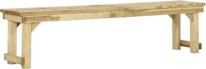 VIDAXL Tuinbank 180 cm geïmpregneerd grenenhout - Foto 4