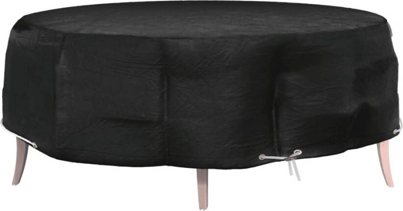 VIDAXL Tuinmeubelhoes eilandlounge 8 oogjes rond Ø 188x50 cm - Foto 4