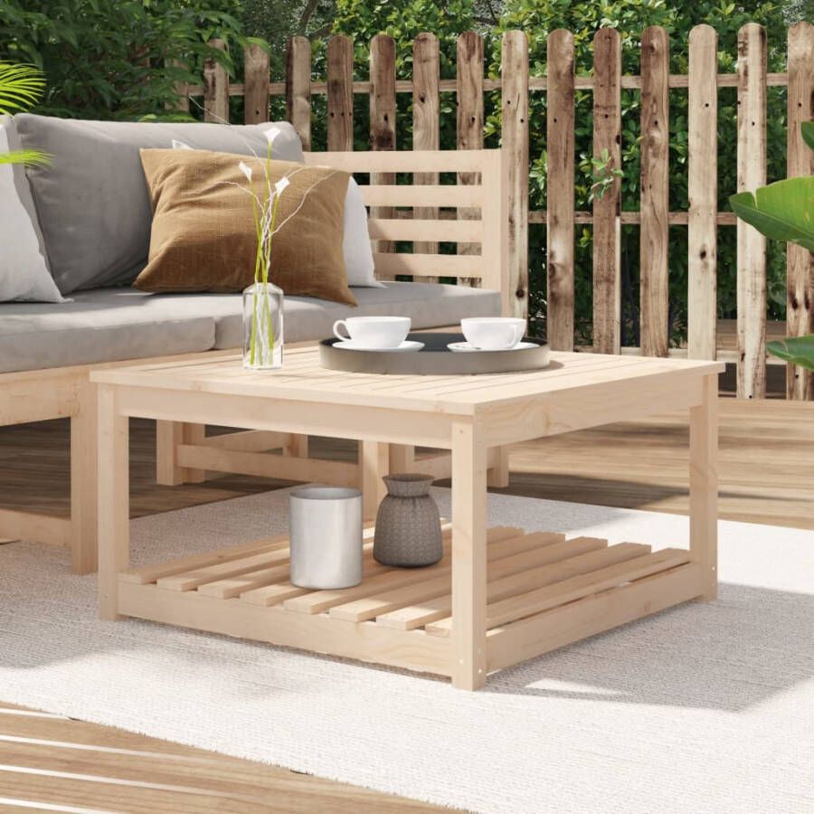 VIDAXL Tuintafel 82 5x82 5x45 cm massief grenenhout - Foto 3