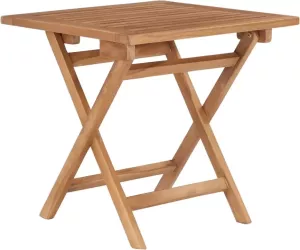 VidaXL Tuintafel inklapbaar 45x45x45 cm massief teakhout