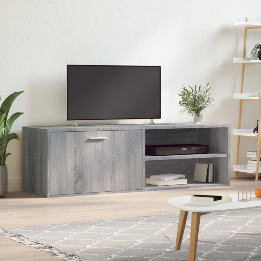 VidaXL -Tv-meubel-120x34x37-cm-bewerkt-hout-grijs-sonoma-eikenkleurig
