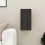 VIDAXL Tv-meubel 30 5x30x60 cm spaanplaat hoogglans zwart - Thumbnail 2
