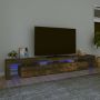 VidaXL -Tv-meubel-LED-verlichting-260x36 5x40-cm-gerookt-eikenkleurig - Thumbnail 2