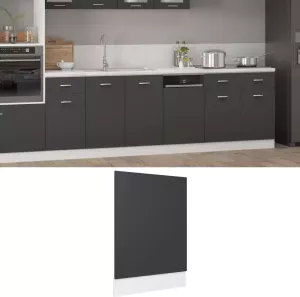 VidaXL -Vaatwasserpaneel-45x3x67-cm-spaanplaat-grijs