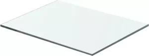 VidaXL Wandschap transparant 40x25 cm glas