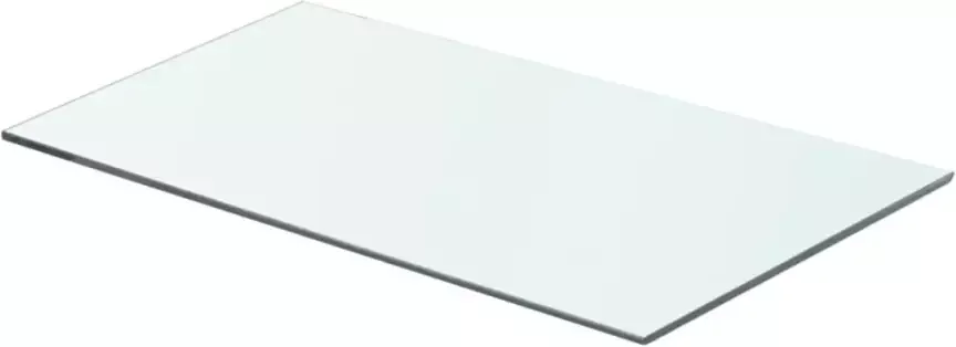 VidaXL Wandschap transparant 60x30 cm glas - Foto 2