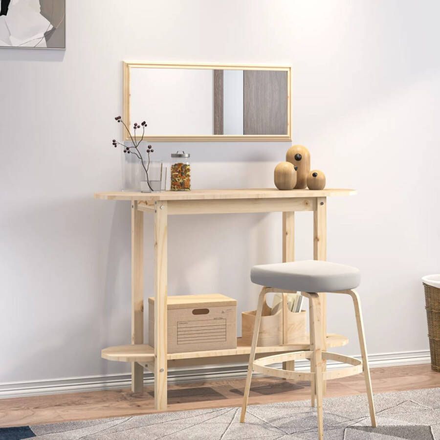 VidaXL -Wandtafel-110x40x80-cm-massief-grenenhout - Foto 2