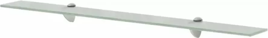 VIDAXL Zwevende plank 90x20 cm 8 mm glas